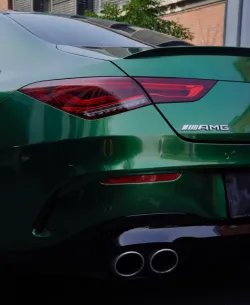 Gloss Metallic Sonoma Green Car Vinyl Wrap review Hannah O. 05