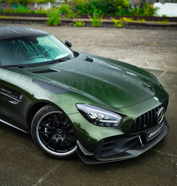 Gloss Metallic Sonoma Green Car Vinyl Wrap review 1