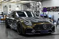 Gloss Metallic Midnight Gold Car Vinyl Wrap review 1