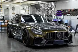 Gloss Metallic Midnight Gold Car Vinyl Wrap review Lexie Berry 02
