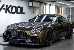 Gloss Metallic Midnight Gold Car Vinyl Wrap review Lexie Berry 04