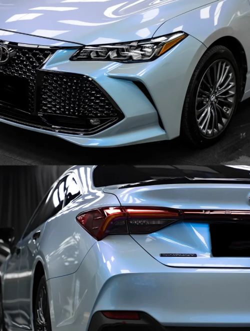 Candy Metallic Dark Gray Blue Car Vinyl Wrap review