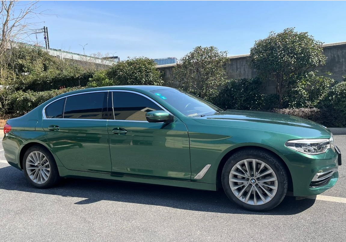 Gloss Metal Emerald Green Car Vinyl Wrap review 2