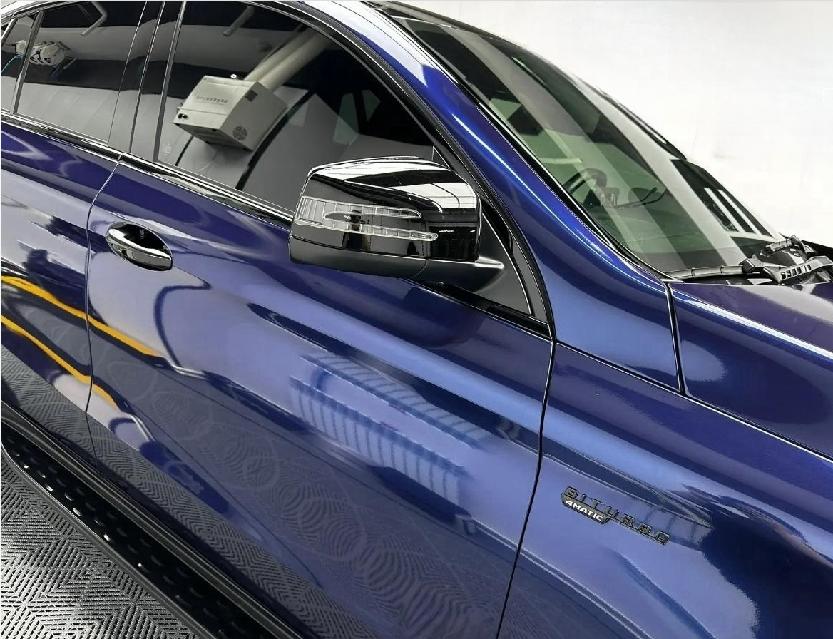 Gloss Metallic Tanzanite Blue Car Vinyl Wrap [BMW OEM Color] review Gil M. Meyer 01