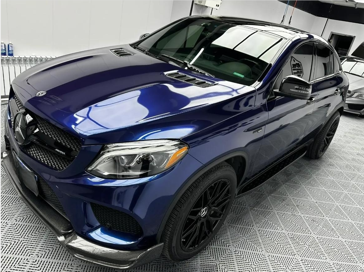 Gloss Metallic Tanzanite Blue Car Vinyl Wrap [BMW OEM Color] review Gil M. Meyer 05