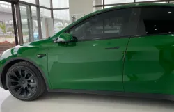 High Gloss Vintage Racing Green Car Vinyl Wrap review TANK 02