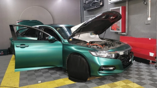 Matte Metallic Emerald Green Car Vinyl Wrap  review 