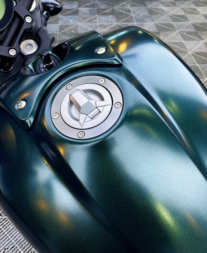 Matte Metallic Emerald Green Car Vinyl Wrap  review Rob 04