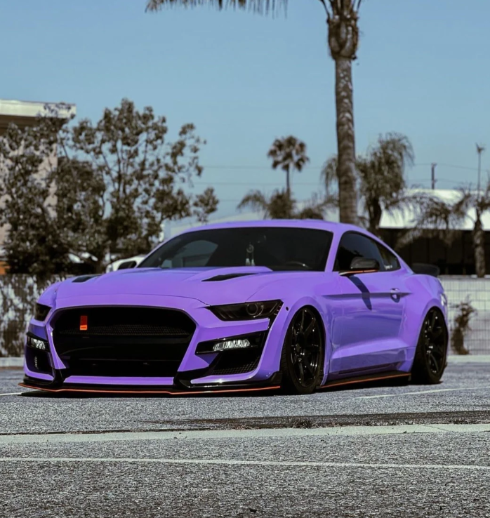 Super Gloss Lavender Purple Car Vinyl Wrap review 4