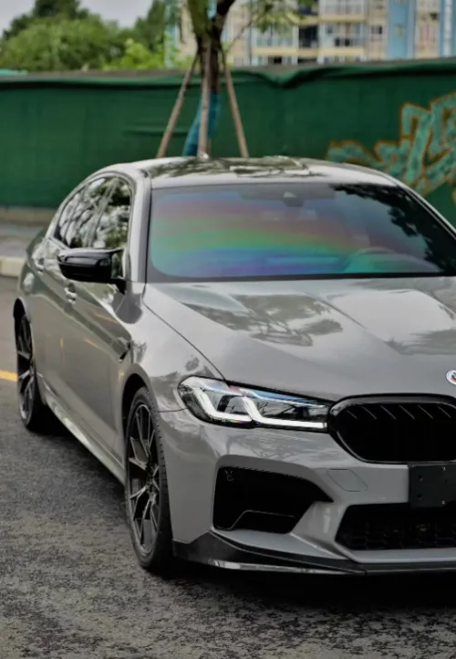 Super Gloss Nardo Grey Car Vinyl Wrap [Audi OEM Color] review 