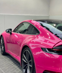 Super Gloss Rose Red Car Vinyl Wrap review 0