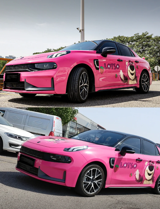 Super Gloss Rose Red Car Vinyl Wrap review Kursat