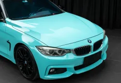 Super Gloss Tiffany Blue Car Vinyl Wrap review Farhan 01