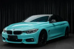 Super Gloss Tiffany Blue Car Vinyl Wrap review Farhan 02