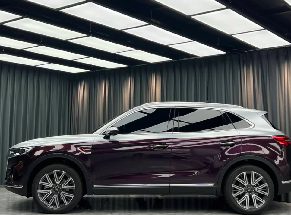 Gloss Metallic Midnight Red Car Vinyl Wrap review 1