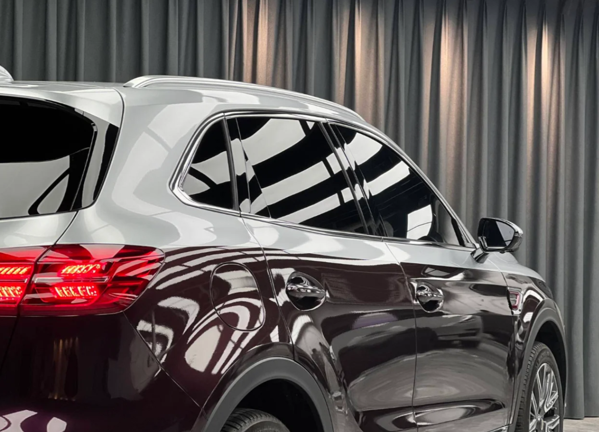 Gloss Metallic Midnight Red Car Vinyl Wrap review 2