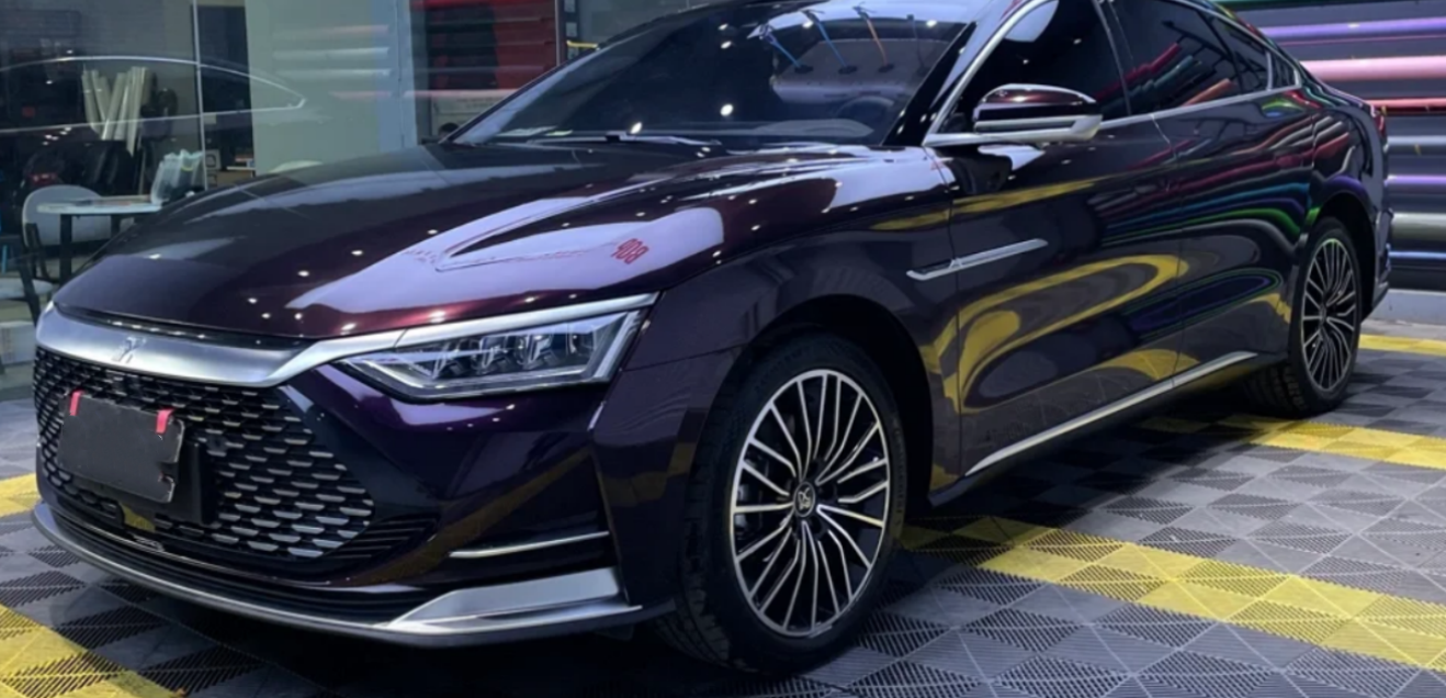 Gloss Metallic Midnight Red Car Vinyl Wrap review 0