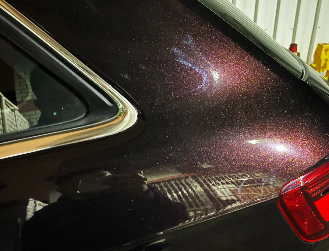 Gloss Metallic Midnight Red Car Vinyl Wrap review 0