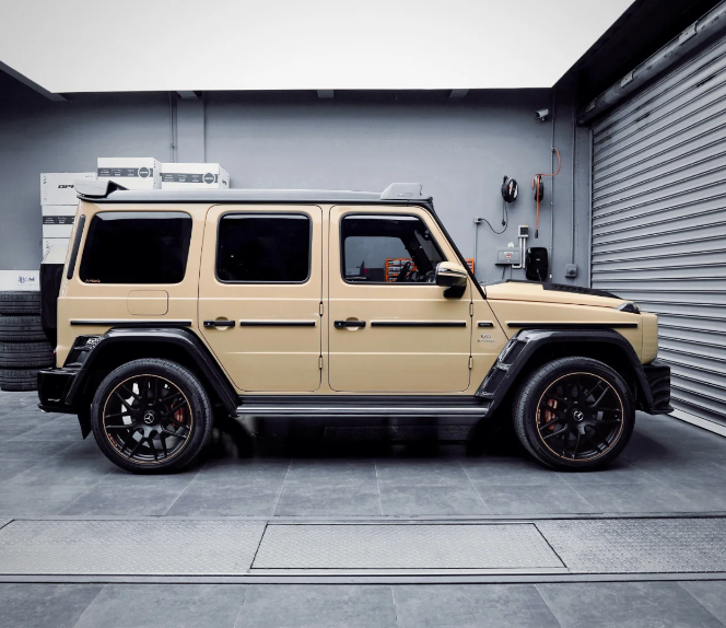 Super Gloss Sandstorm Yellow Desert Yellow Car Vinyl Wrap review 4