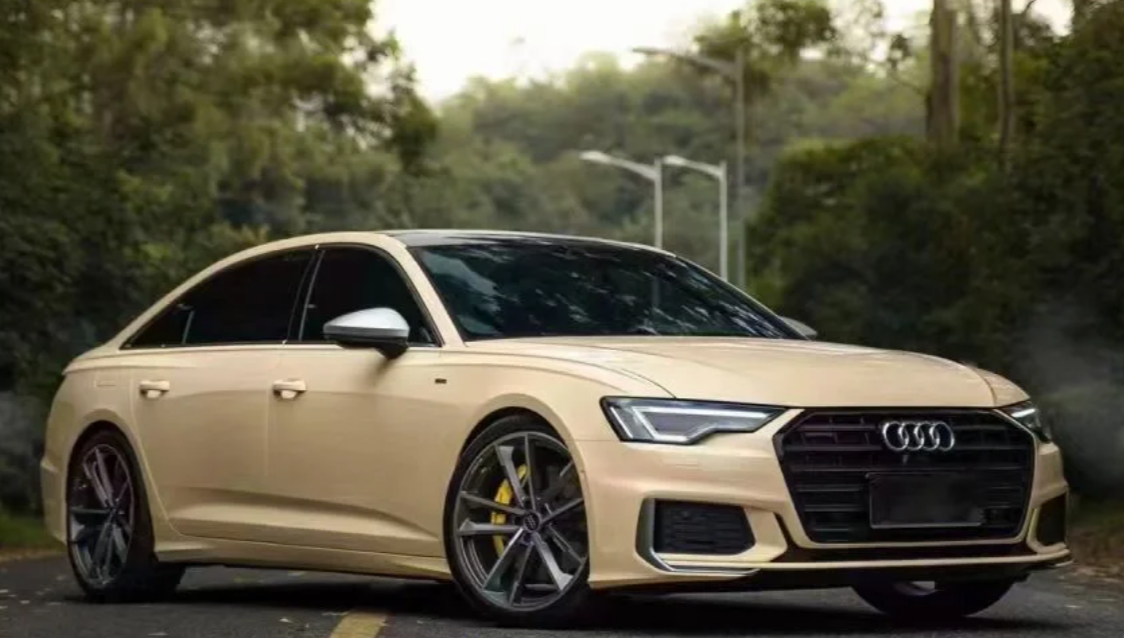 Super Gloss Sandstorm Yellow Desert Yellow Car Vinyl Wrap review 2