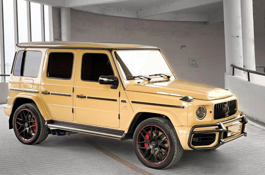 Super Gloss Sandstorm Yellow Desert Yellow Car Vinyl Wrap review 3