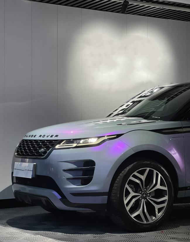 Candy Metallic Gray Purple Car Vinyl Wrap review 3