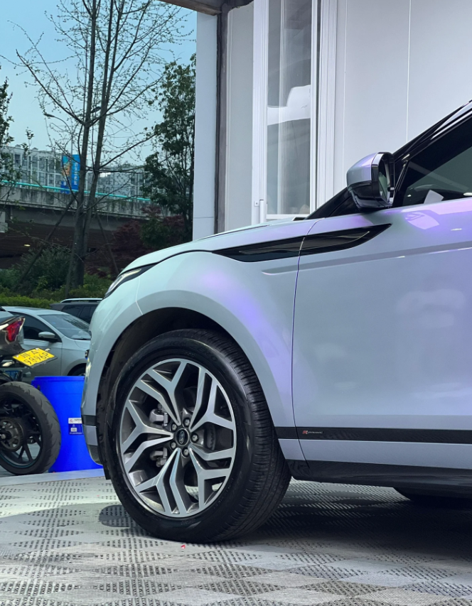 Candy Metallic Gray Purple Car Vinyl Wrap review 1