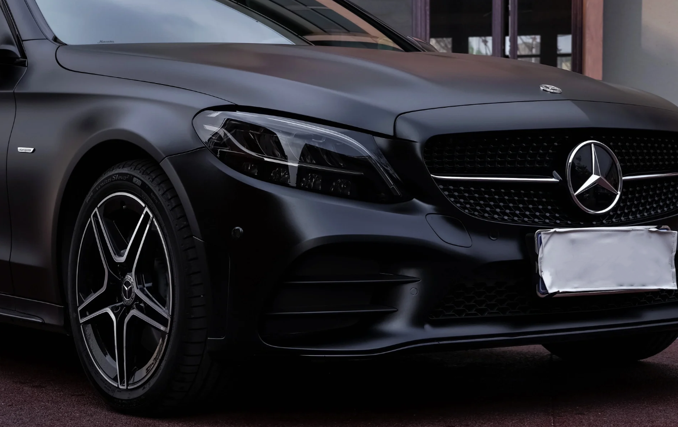 Matte Black Car Vinyl Wrap review 2