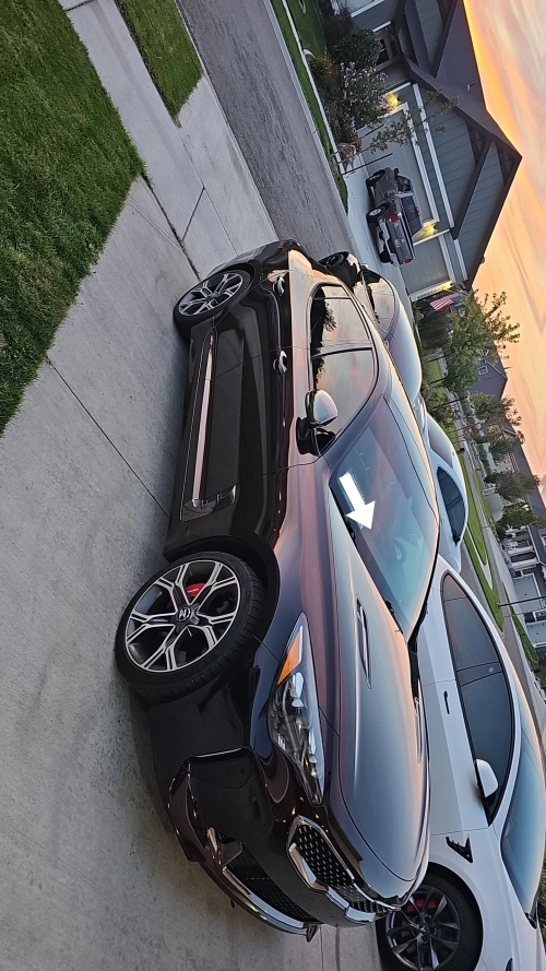 PET Gloss Shifting Red to Black Car Vinyl Wrap review 