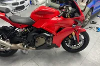 Super Gloss Ferrari Red Car Vinyl Wrap review 2