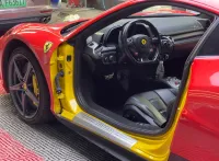 Super Gloss Ferrari Red Car Vinyl Wrap review 2