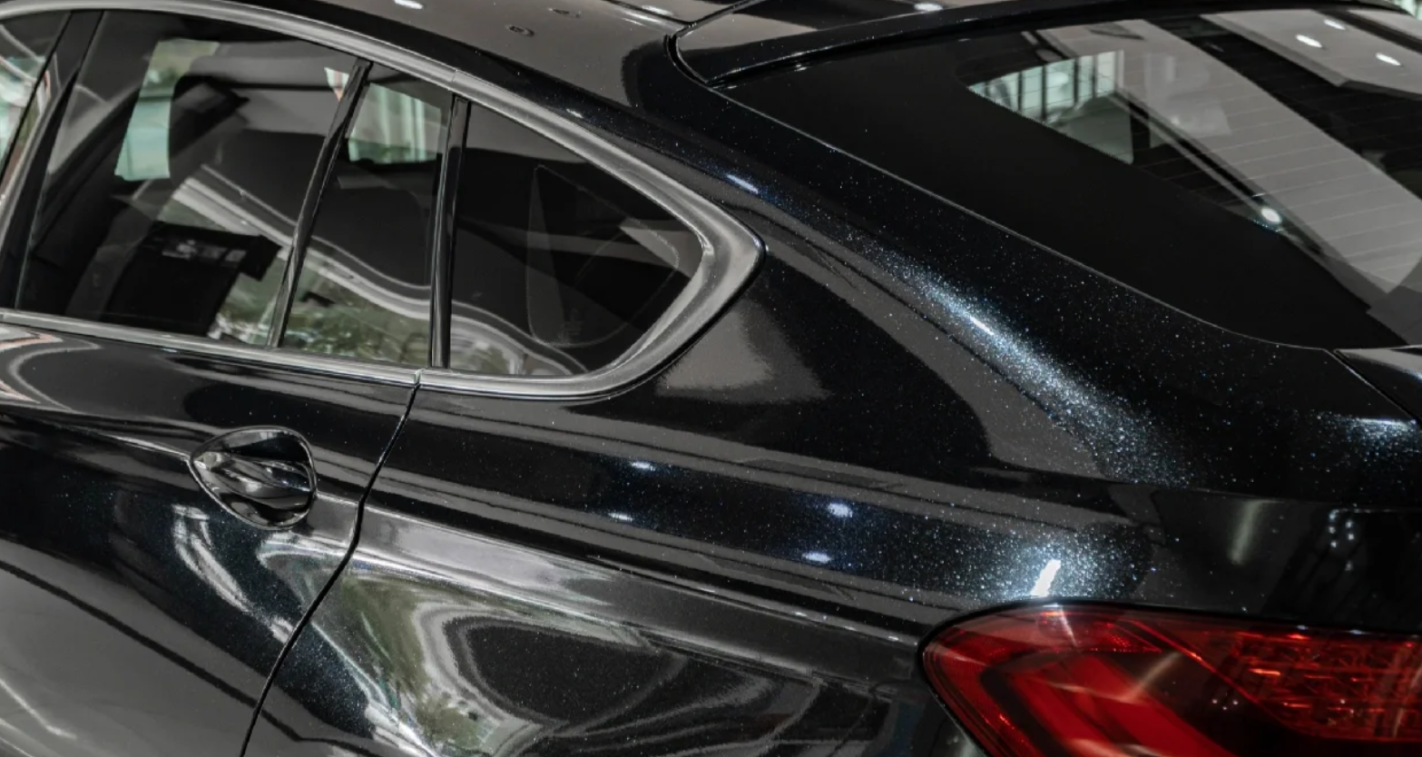 Gloss Black Diamond Car Vinyl Wrap review 2