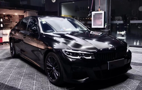 Gloss Metallic Black Car Vinyl Wrap review 