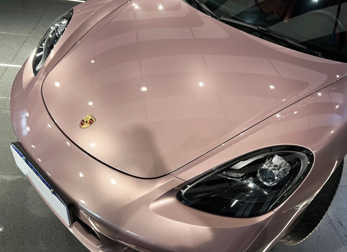 Gloss Metallic Frozen Berry Car Vinyl Wrap review Calvert’s 01