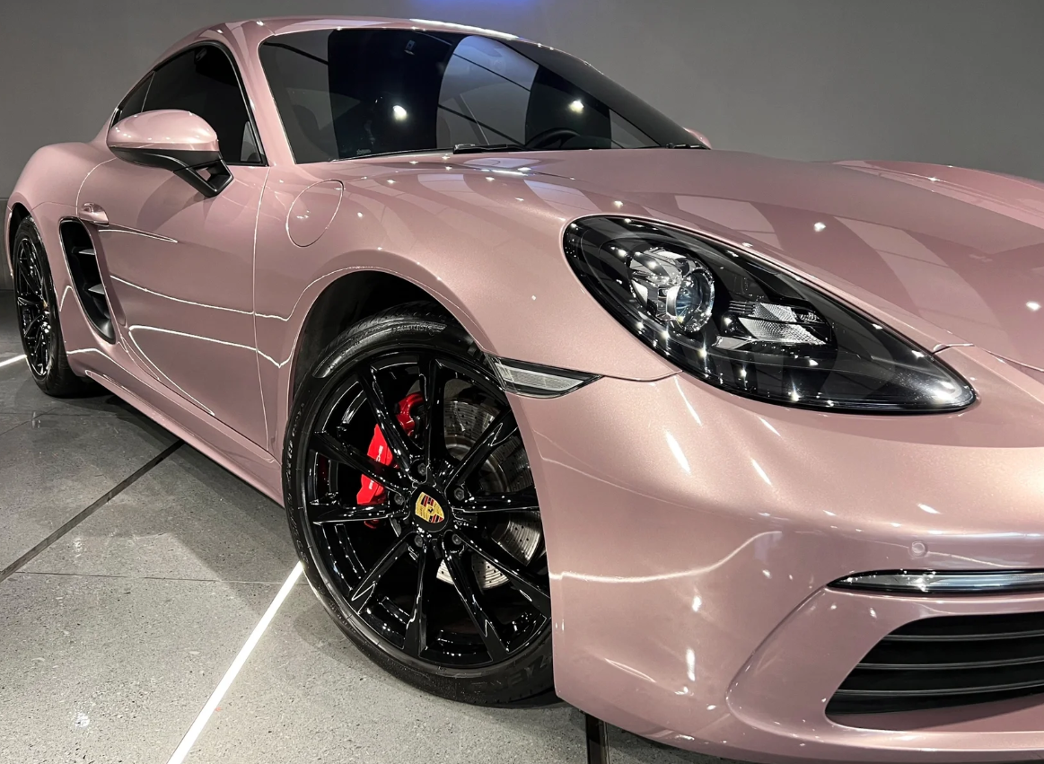 Gloss Metallic Frozen Berry Car Vinyl Wrap review Calvert’s 04