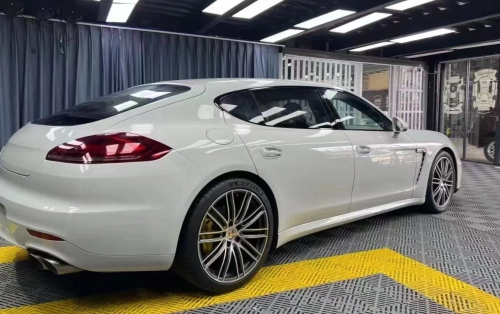 Super Gloss Ash Gray Car Vinyl Wrap review 