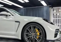 Super Gloss Ash Gray Car Vinyl Wrap review 2