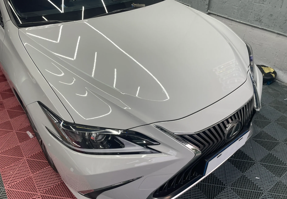 Super Gloss Ash Gray Car Vinyl Wrap review Nicholas watson 01