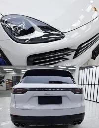 Super Gloss Ash Gray Car Vinyl Wrap review 2