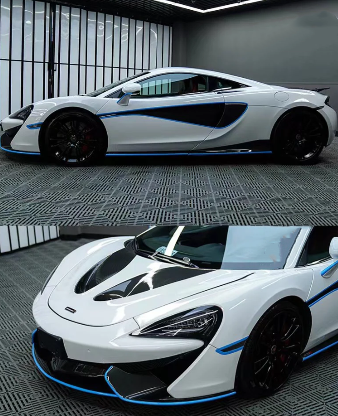 Super Gloss Crystal White Car Vinyl Wrap review 1