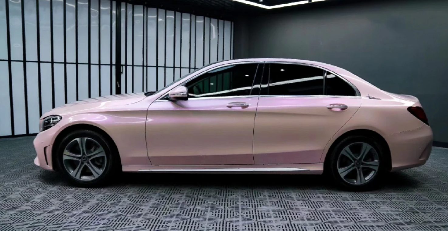 Candy Metallic Purple Pink Car Vinyl Wrap review Levi Murphy 01