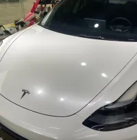 Super Gloss Diamond White Car Vinyl Wrap review 1