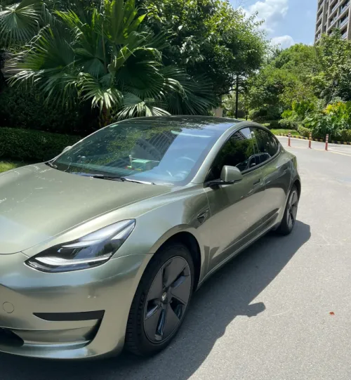 Super Gloss Aventurine Green Car Vinyl Wrap review 