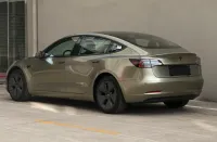 Super Gloss Aventurine Green Car Vinyl Wrap review 0