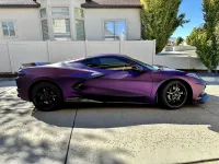 Matte Metallic Purple Car Vinyl Wrap review 0