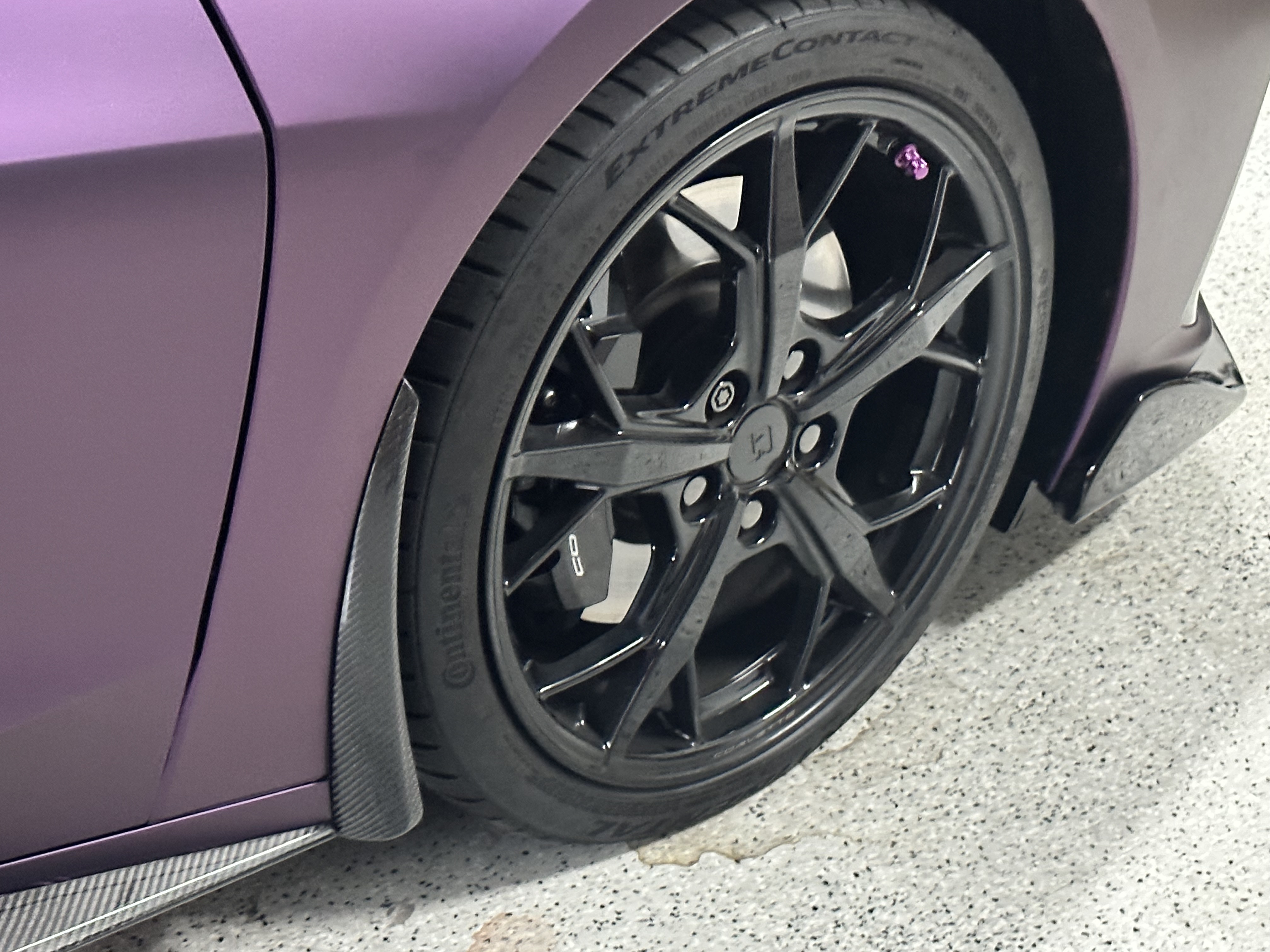 Matte Metallic Purple Car Vinyl Wrap review 5
