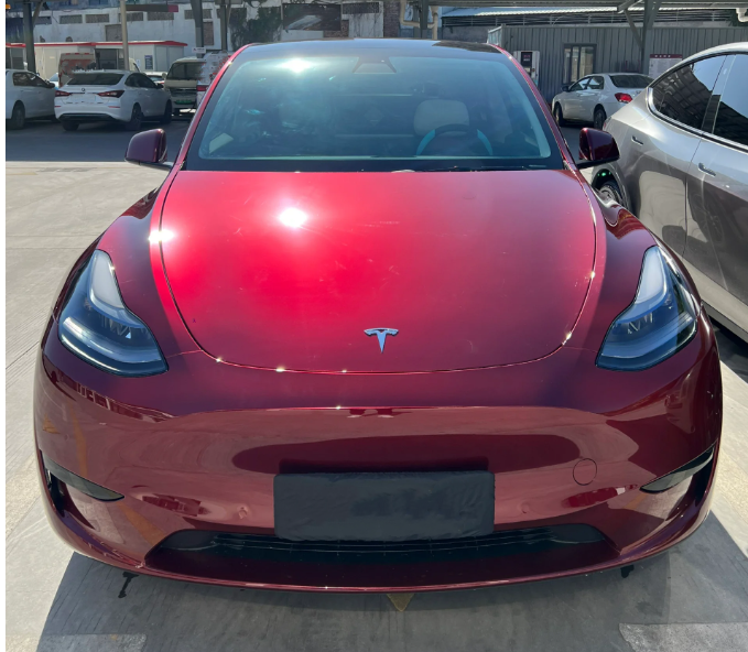  Liquid Metallic Dragon Blood Red Car Vinyl Wrap review 1