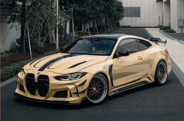 Super Gloss Sandstorm Yellow Desert Yellow Car Vinyl Wrap review 1