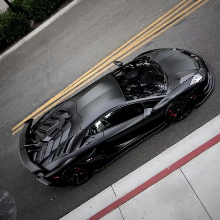 Super Matte Deep Black Car Vinyl Wrap review 0