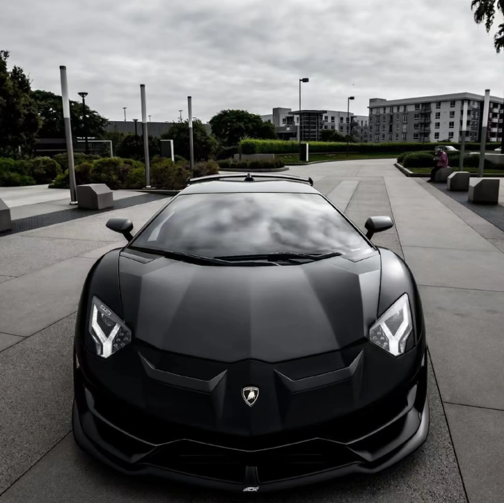 Super Matte Deep Black Car Vinyl Wrap review 2